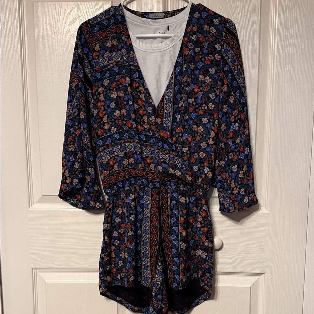 Abbeline Multicolor Floral Romper